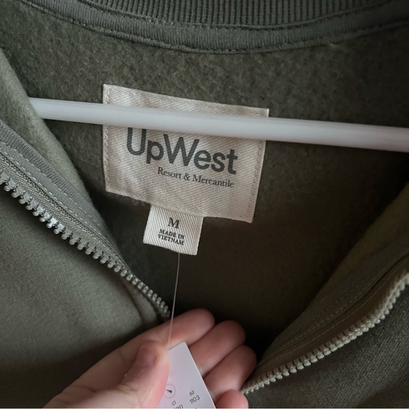 NWT UpWest Sweatshirt Dress with Ruffle - Picture 7 of 8